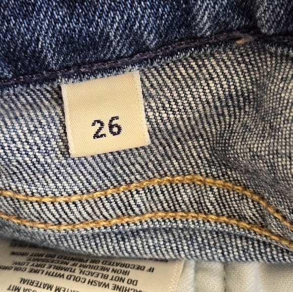 Citizens of Humanity Olivia High Rise Slim Ankle Button Fly Jeans size 26 - Picture 14 of 16